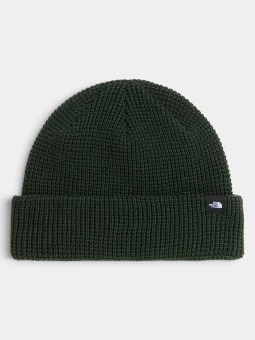 The North Face Tnf Fisherman Beanie kötött sapka sötétzöld színben 2