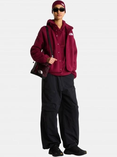 The North Face W Cragmont Snap Front Fleece Jacket női polár pulóver bordó színben 5