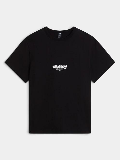 The North Face U Nse Relaxed Ss Tee-Logo Play férfi rövid ujjú póló fekete színben 5
