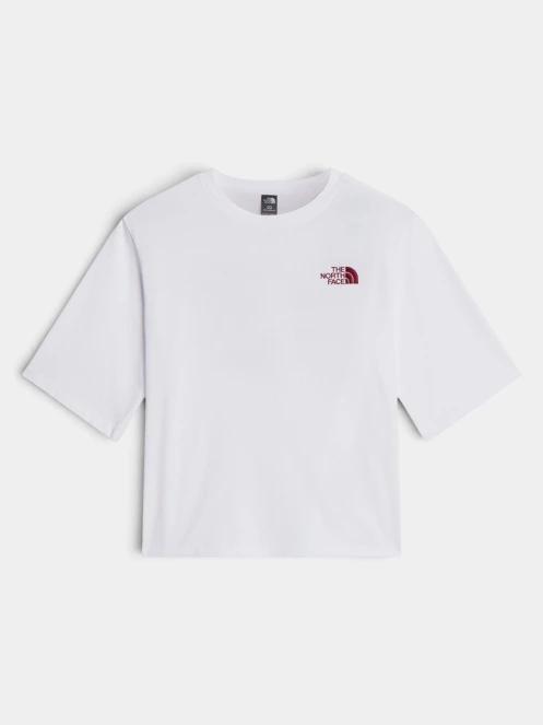 The North Face W Hike Picnic Boxy Ss Tee-Graphic női rövid ujjú póló fehér színben 5