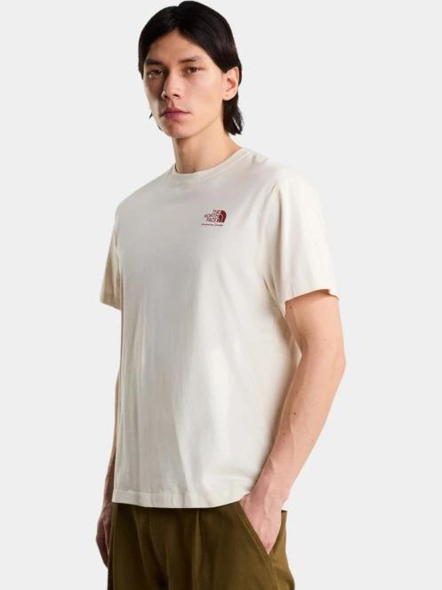The North Face U Og Store Rlx Ss Tee-Graphic férfi rövid ujjú póló fehér színben 2