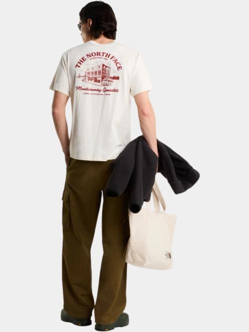 The North Face U Og Store Rlx Ss Tee-Graphic férfi rövid ujjú póló fehér színben 4
