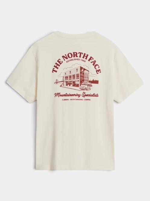 The North Face U Og Store Rlx Ss Tee-Graphic férfi rövid ujjú póló fehér színben 6