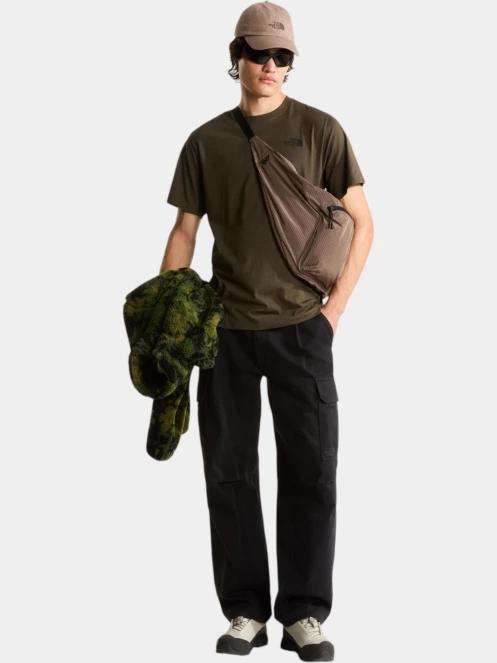 The North Face M Yosemite Oak Box Nse Regular Ss Tee férfi rövid ujjú póló oliva színben 4