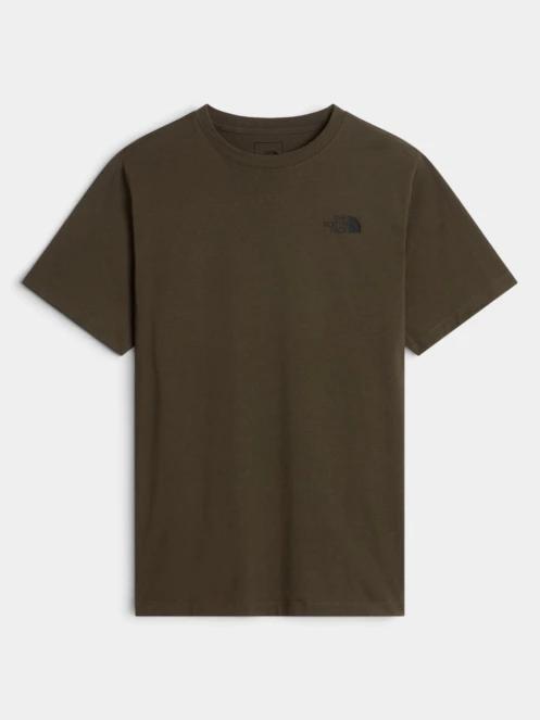 The North Face M Yosemite Oak Box Nse Regular Ss Tee férfi rövid ujjú póló oliva színben 5
