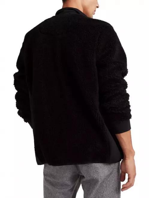 O'Neill LM Sherpa Bomber Superfleece férfi pulóver fekete színben 3