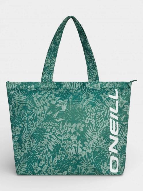 O'Neill O'Neill Coastal Print Tote női shopper táska zöld színben 2