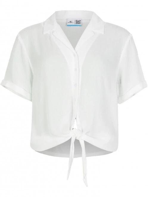 O'Neill Cali Beach Shirt női rövid ujjú ing fehér színben 2