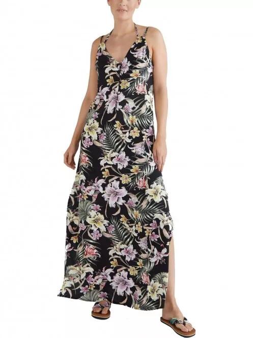 O'Neill Long Dress Mix & Match női maxiruha fekete színben 2