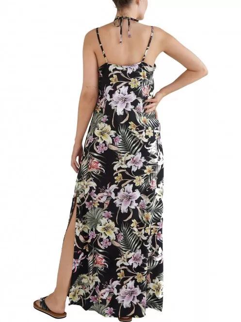 O'Neill Long Dress Mix & Match női maxiruha fekete színben 3
