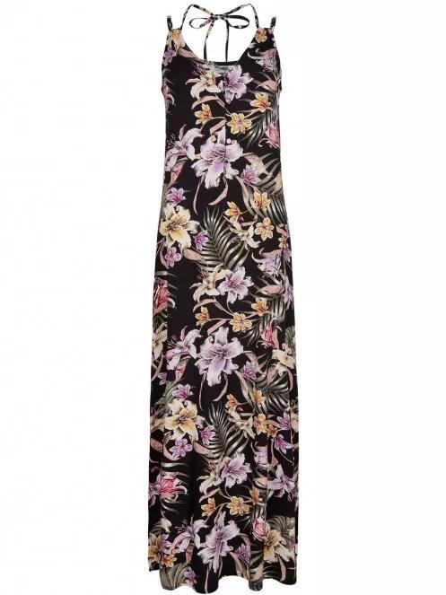 O'Neill Long Dress Mix & Match női maxiruha fekete színben 4