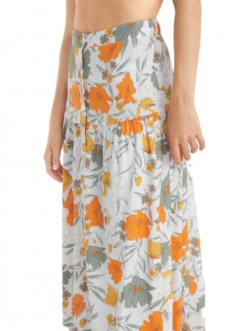 O'Neill Alofa Maxi Skirt női maxi szoknya fehér színben 5