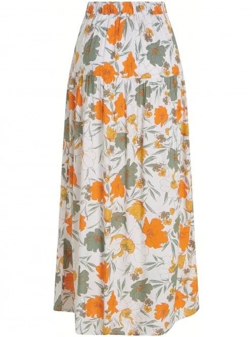 O'Neill Alofa Maxi Skirt női maxi szoknya fehér színben 7