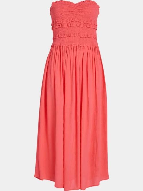 O'Neill Devyn Midi Dress női ruha rózsaszín színben 6