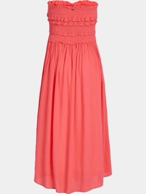 O'Neill Devyn Midi Dress női ruha rózsaszín színben 7