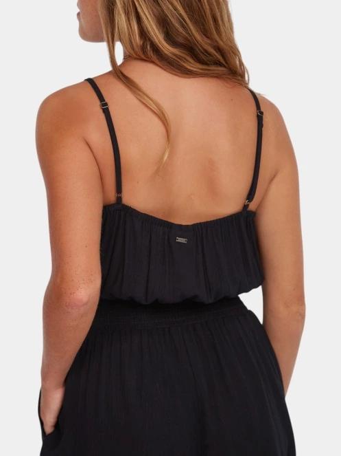 O'Neill Thin Strap Buttoned Romper női overál fekete színben 6
