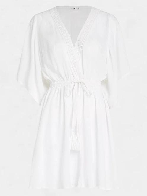 O'Neill Essentials Cover Up Dress női strandruha fehér színben 6