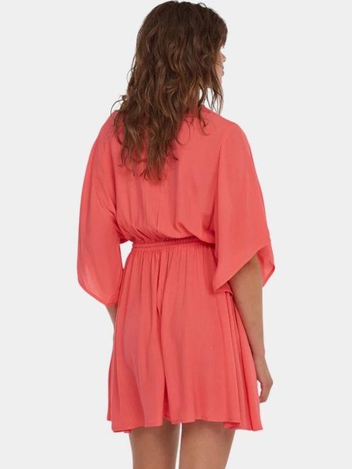 O'Neill Essentials Cover Up Dress női strandruha rózsaszín színben 4
