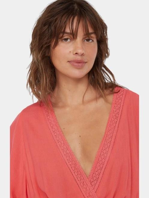O'Neill Essentials Cover Up Dress női strandruha rózsaszín színben 5