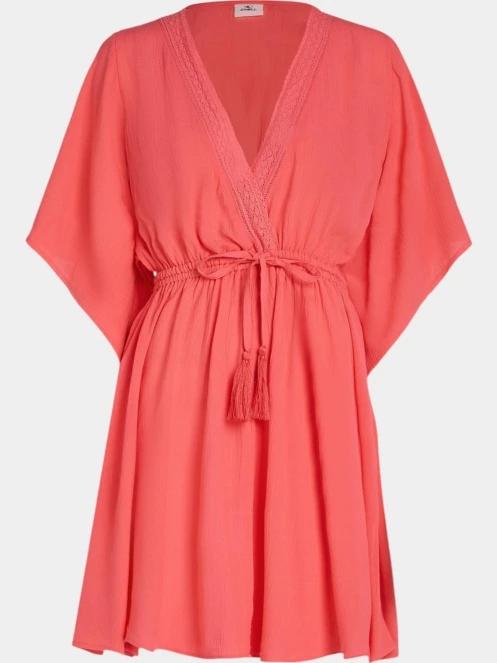 O'Neill Essentials Cover Up Dress női strandruha rózsaszín színben 6