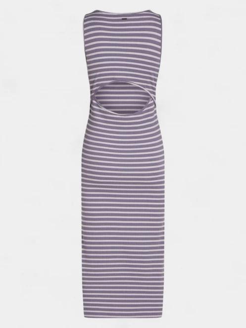 O'Neill O'Neill Jess Midi Rib Dress női midi ruha lila színben 7