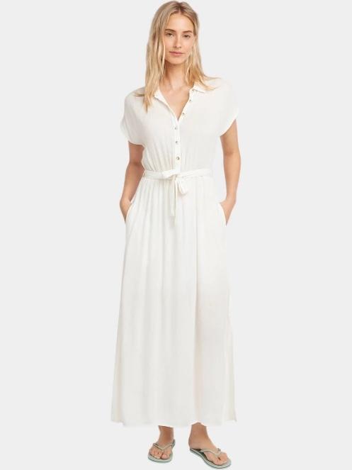 O'Neill Lori Maxi Shirt Dress női ingruha fehér színben 2