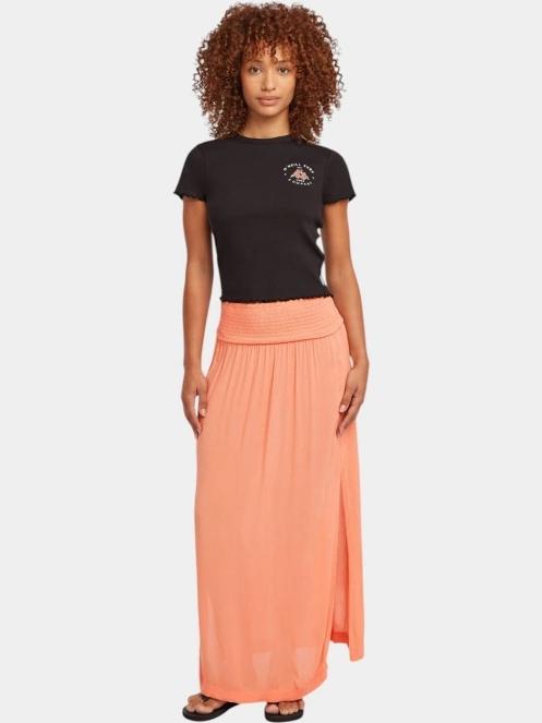 O'Neill Johnny Maxi Skirt női maxi szoknya narancssárga színben 2
