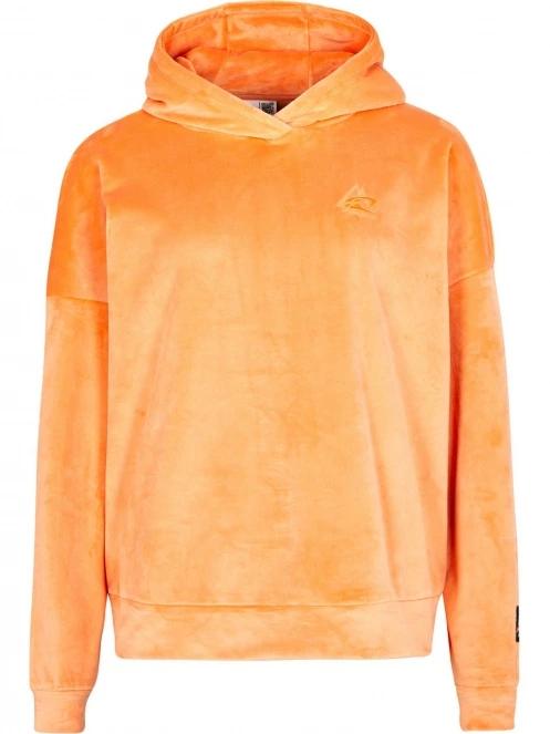 O'Neill Velour Hoodie Fleece női polár pulóver narancssárga színben 5