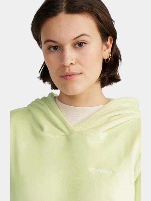 O'Neill O'Neill TRVLR Series Velour Hoodie női pulóver zöld színben 5