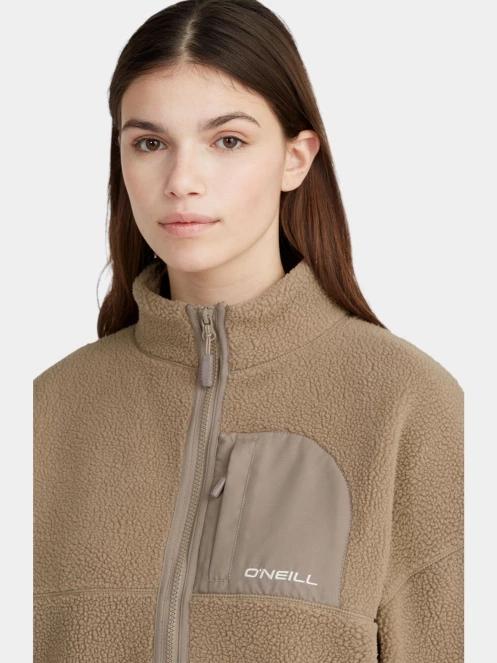 O'Neill O'Neill TRVLR Series High Pile Fz Fleece női polár pulóver barna színben 5