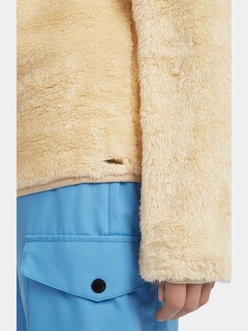O'Neill FWC'Cruz Fuzzy Fleece női polár pulóver homok színben 6