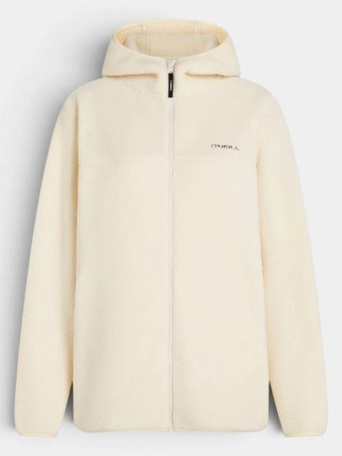 O'Neill O'Neill Must-Have Long Fz High Pile Fleece női polár pulóver fehér színben 7