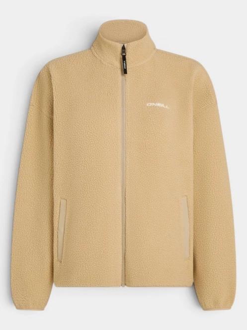 O'Neill O'Neill Must-Have Fz High Pile Fleece női polár pulóver barna színben 7