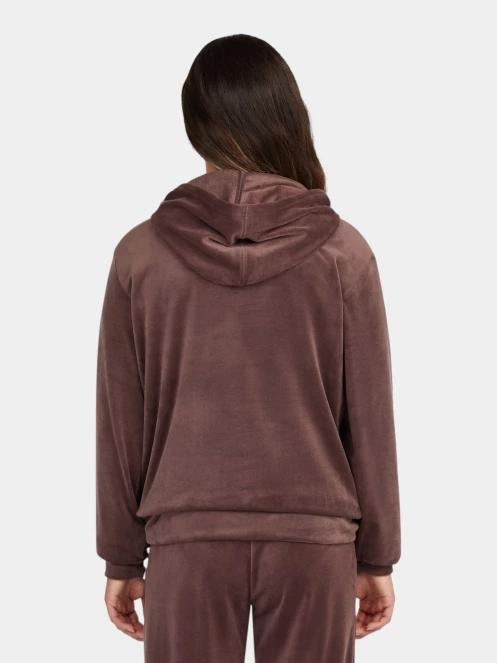 O'Neill Fwc'Cruz Velour Hoodie női kapucnis pulóver lila színben 4
