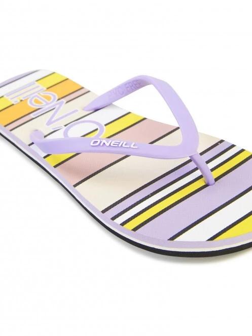O'Neill Profile Graphic Sandals női flip flop papucs lila színben 4
