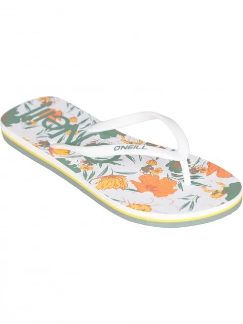 O'Neill Profile Graphic Sandals női flip flop papucs fehér színben 4