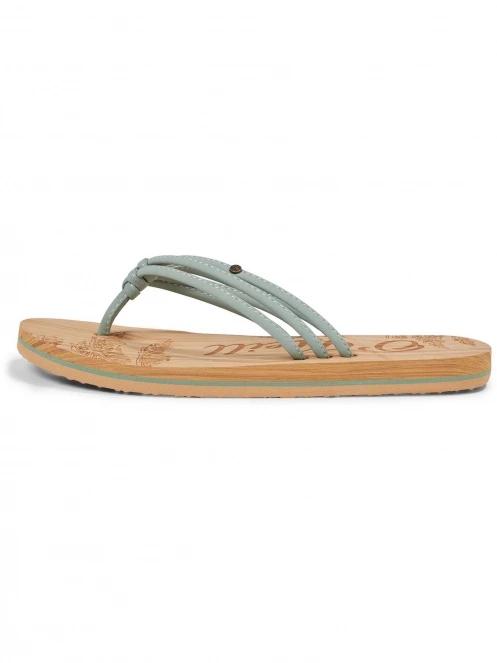 O'Neill Ditsy Sandals női flip flop papucs barna színben 3