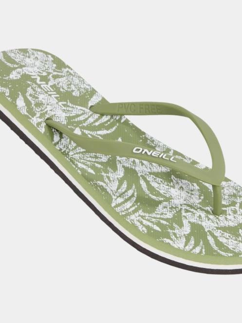 O'Neill Profile Graphic Sandals női flip flop papucs zöld színben 4