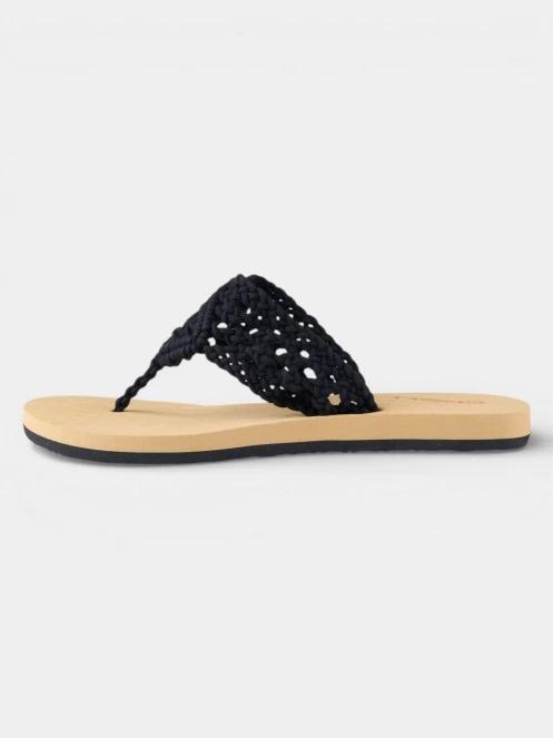 O'Neill Ditsy Crochet Sandals női flip flop papucs fekete színben 3