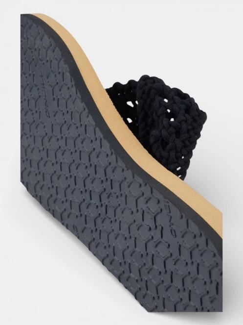 O'Neill Ditsy Crochet Sandals női flip flop papucs fekete színben 5