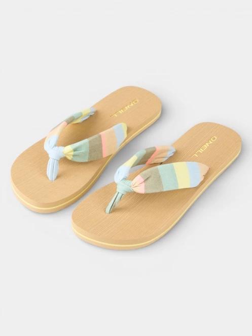 O'Neill Ditsy Sun Sandals női flip flop papucs zöld színben 4