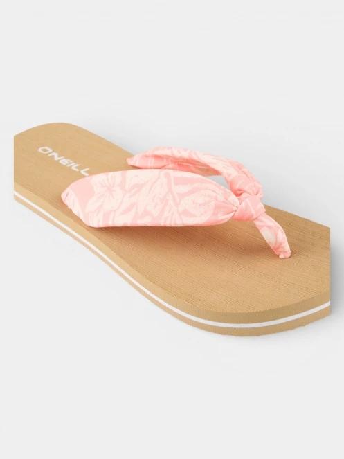 O'Neill Ditsy Sun Sandals női flip flop papucs narancssárga színben 2