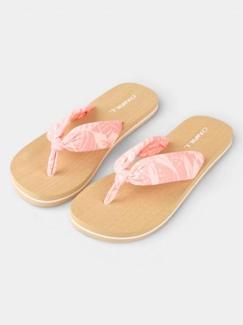 O'Neill Ditsy Sun Sandals női flip flop papucs narancssárga színben 4