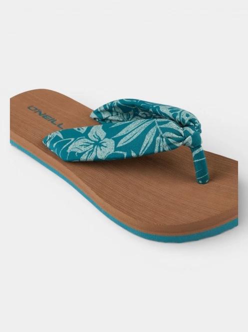 O'Neill Ditsy Sun Sandals női flip flop papucs zöld színben 2