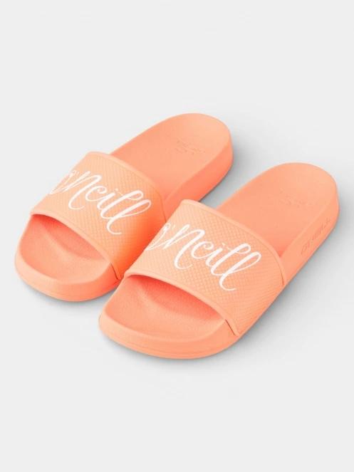 O'Neill O'Neill Script Slides női papucs narancssárga színben 4