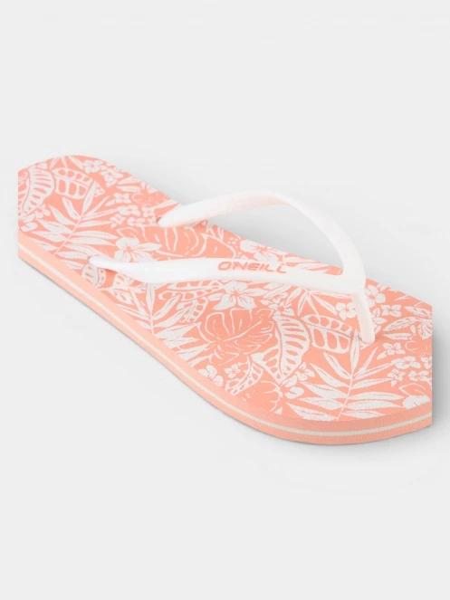 O'Neill Profile Graphic Sandals női flip flop papucs narancssárga színben 2