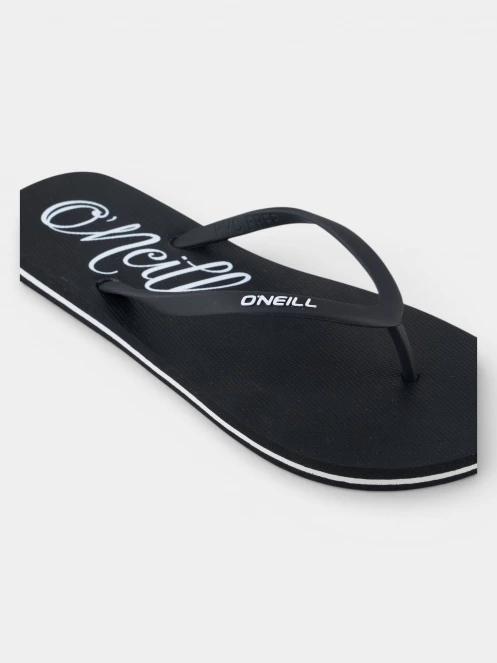 O'Neill Profile Logo Sandals női flip flop papucs fekete színben 2