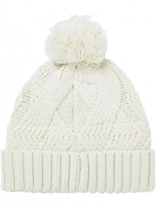 O'Neill Nora Beanie női bojtos sapka fehér színben 3