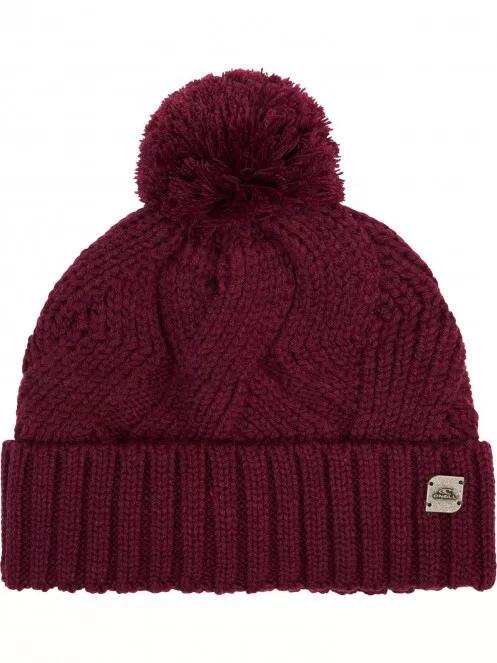 O'Neill Nora Beanie női bojtos sapka lila színben 2