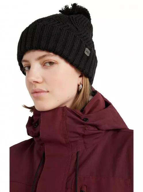 O'Neill Nora Beanie női bojtos sapka fekete színben 4